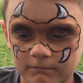 All That Glitters Paint - Dino! - Face Painting Near Me