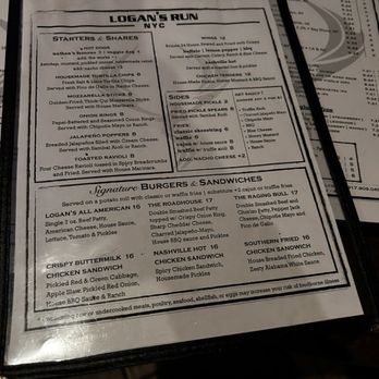 Logan's Run - Food menu - Bars Near Me - Brooklyn, New York