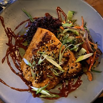 Pearl Tavern - Miso Salmon - New American Near Me - Lee's Summit, Missouri