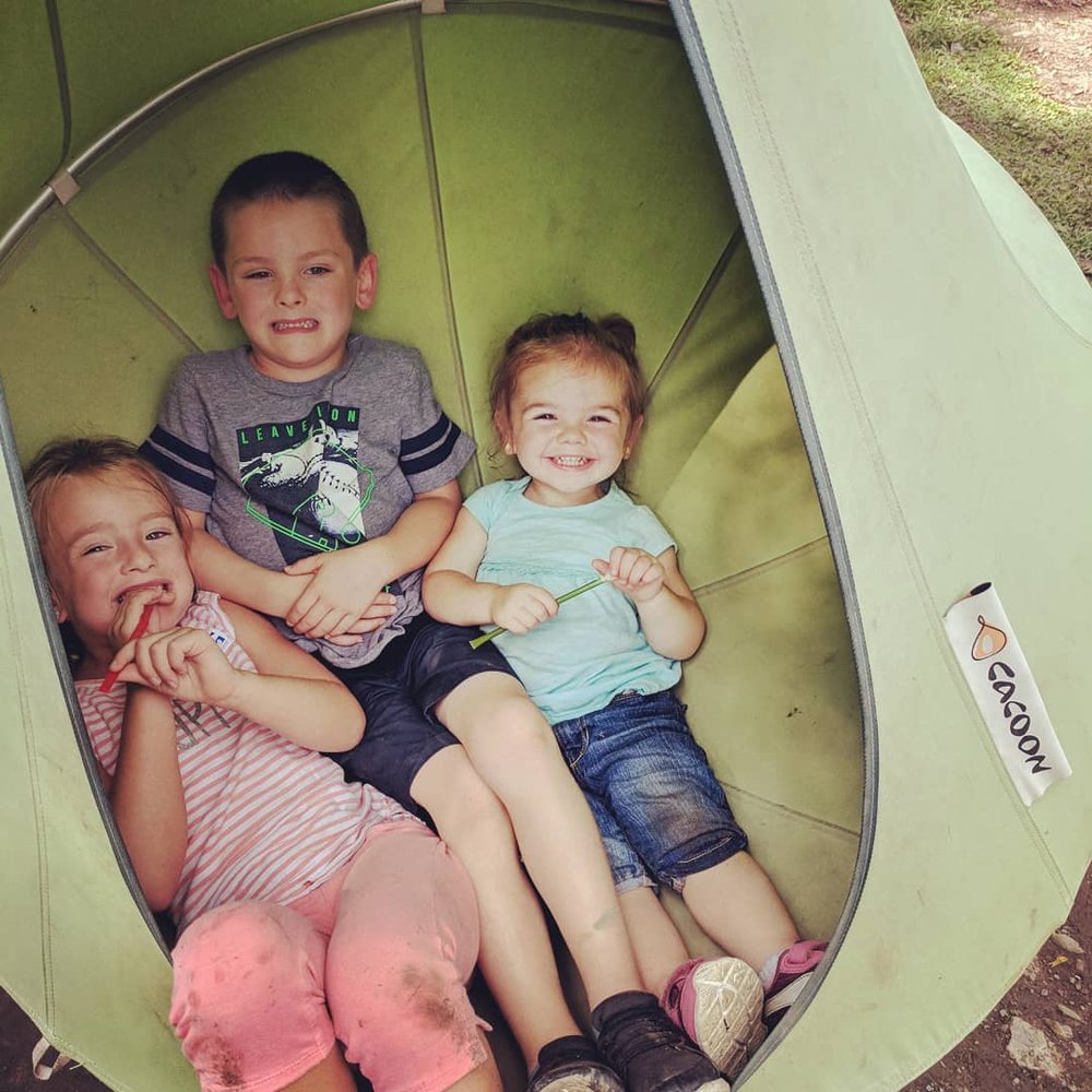 Ithaca Children's Garden - Cacoon swing! - Parks Near Me - Ithaca, New York