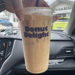 Donut Delight - Vanilla ice coffee
