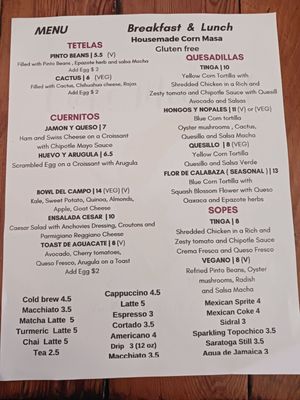 Menu photo 5 Cafe Miguel Brooklyn, NY