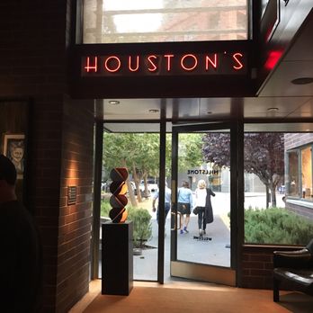 Hillstone - Inside sign says Houston's :) - New American Near Me - San Francisco, California Hillstone - Inside sign says Houston's :) - New American Near Me - San Francisco, California