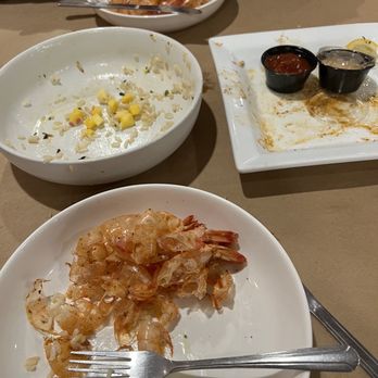 The Blue Crab - Nothing left. Generous portions but we are also big eaters - Seafood Near Me - Bethany Beach, Delaware