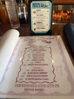 Menu photo 1 The Oak Barrel Wyandotte, MI Menu photo 1 The Oak Barrel Wyandotte, MI