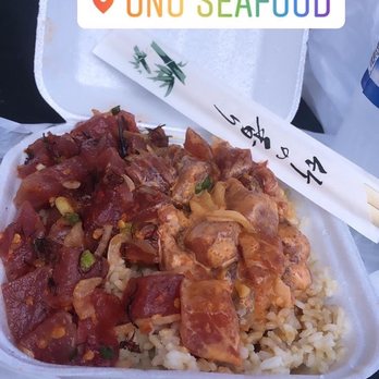 Ono Seafood - Spicy Ahi and Hawaiian - Seafood Near Me - Honolulu, Hawaii