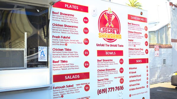 Menu photo 7 Secret Shawarma San Diego, CA Menu photo 7 Secret Shawarma San Diego, CA