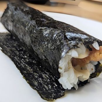 E Ramen + - Crispy Shrimp Hand Roll- Fried shrimp, Japanese mayo, sesame - Ramen Near Me - Atlanta, Georgia E Ramen + - Crispy Shrimp Hand Roll- Fried shrimp, Japanese mayo, sesame - Ramen Near Me - Atlanta, Georgia