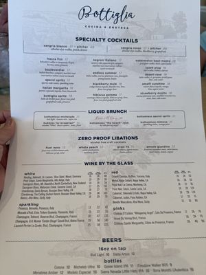 Menu photo 1 Bottiglia Henderson, NV Menu photo 1 Bottiglia Henderson, NV