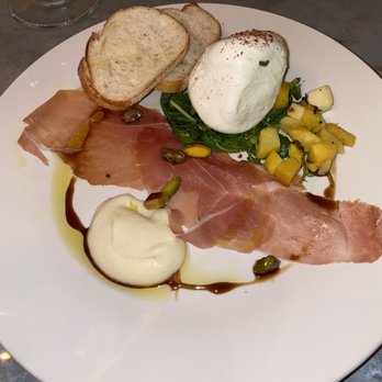 Satis Bistro - Prosciutto and burrata - Wine Bars Near Me - Jersey City, New Jersey