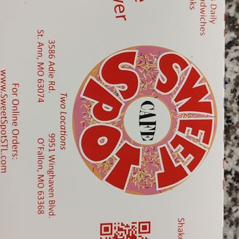 Sweet Spot Cafe - a donut and a qr code - Cafes Near Me - Saint Ann, Missouri Sweet Spot Cafe - a donut and a qr code - Cafes Near Me - Saint Ann, Missouri