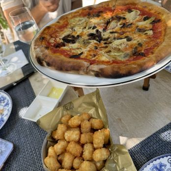 Piazza Del Dotto - Pizza was good but these TOTS are best I've had lol really so yum! - Wineries Near Me - Napa, California