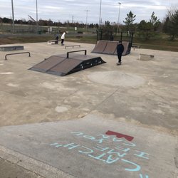 Jennie Dean park Skate Park - Atop the big bank, that's Been there since 1992 I think.