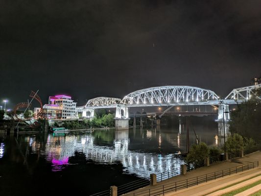 John Seigenthaler Pedestrian Bridge by null