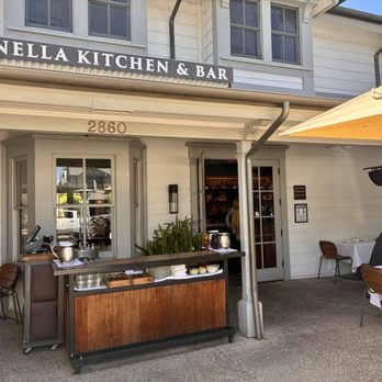 Nella Kitchen & Bar - Front of restaurant and front patio facing Grand Ave, located to the right of the lobby entrance - American Near Me - Los Olivos, California Nella Kitchen & Bar - Front of restaurant and front patio facing Grand Ave, located to the right of the lobby entrance - American Near Me - Los Olivos, California