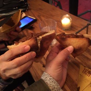Trapizzino - Teeny tiny one on the right, let the cashier know and he argued with me!! Not coming back - Italian Near Me - New York, New York