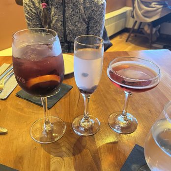 Galyn's - Blueberry Sangria, bubbles in a book, blueberry sparkler - Seafood Near Me - Bar Harbor, Maine Galyn's - Blueberry Sangria, bubbles in a book, blueberry sparkler - Seafood Near Me - Bar Harbor, Maine