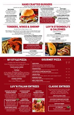 Menu photo 7 Luv'n Oven Ale House Sunrise, FL