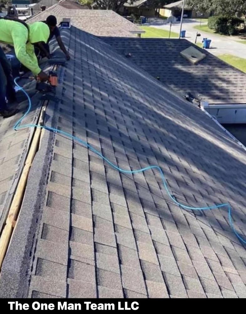 Slide of The One Man Team