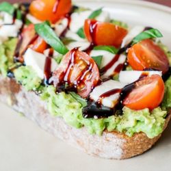 Instill Coffee - Caprese Avocado Toast