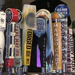 Beers on tap