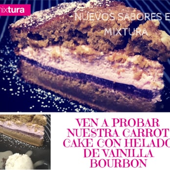 Mixtura - Tarta de zanahoria Mixtura - Mediterranean Near Me - Alicante, A Mixtura - Tarta de zanahoria Mixtura - Mediterranean Near Me - Alicante, A
