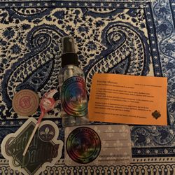 Caddy Daddy's - Care packed for my septum piercing with some saline, info on aftercare and cute stickers