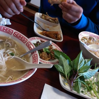 Pho Lena East - We got the seafood and beef pho with a side of crispy pork and spicy wings. - Vietnamese Near Me - Anchorage, Alaska Pho Lena East - We got the seafood and beef pho with a side of crispy pork and spicy wings. - Vietnamese Near Me - Anchorage, Alaska