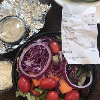 Superior Roast Beef & Seafood - a bowl of salad and a receipt - Seafood Near Me - Lynn, Massachusetts Superior Roast Beef & Seafood - a bowl of salad and a receipt - Seafood Near Me - Lynn, Massachusetts