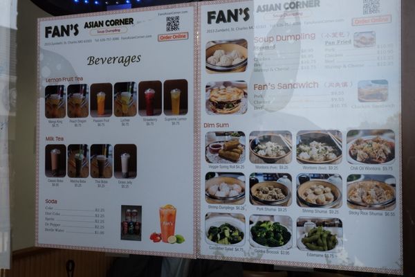 Menu photo 1 Fan's Asian Corner St Peters, MO Menu photo 1 Fan's Asian Corner St Peters, MO