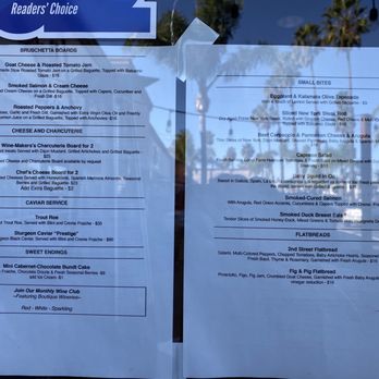 Wine On 2nd - Menu - Wine Bars Near Me - Long Beach, California Wine On 2nd - Menu - Wine Bars Near Me - Long Beach, California