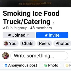 Smoking Ice - Business owner removing post and comments for not showing up to a event he was scheduled for.