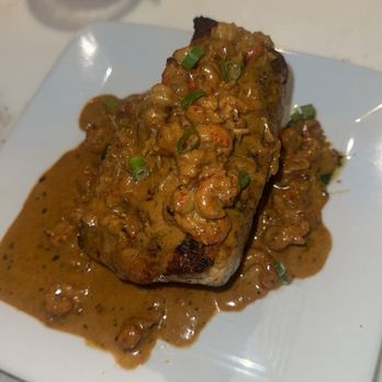 Grand Isle Seafood - Blackened Baked Gulf Fish with Crawfish Sauce - Southern Near Me - New Orleans, Louisiana