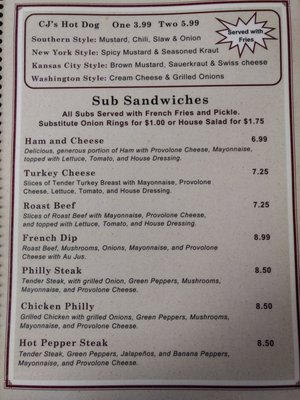 Menu photo 6 CJ's Olde Towne Restaurant Asheboro, NC