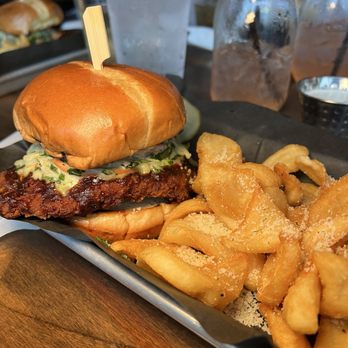 Rapid River Stillhouse - Hotville Chicken with sidewinders - American Near Me - Grand Rapids, Michigan Rapid River Stillhouse - Hotville Chicken with sidewinders - American Near Me - Grand Rapids, Michigan