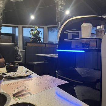 Seoul Korean - Kitty Robot brings you boba. - Korean Near Me - Charlottesville, Virginia