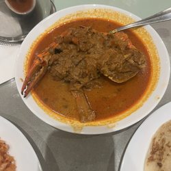 Crab curry