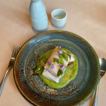 Beverley Witty Private Chef - Yummy cod with pea purée - Personal Chefs Near Me