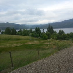 Loch Dubh - View from the other window.