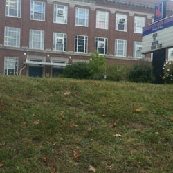 Theodore Roosevelt Senior High School - Old entrance?