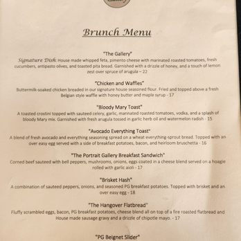 Portrait Gallery Restaurant - Cocktail Bars Near Me - Matthews, North Carolina