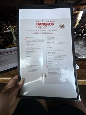 Menu photo 2 Bangkok Station Atlanta, GA