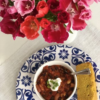 Wildflour - Vegan Chili and Jalapeño Cornbread - Coffee & Tea Near Me - Pawtucket, Rhode Island Wildflour - Vegan Chili and Jalapeño Cornbread - Coffee & Tea Near Me - Pawtucket, Rhode Island