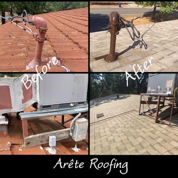 Arete Roofing - Before and After ... - Roofing Near Me