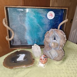 Past to Present Emporium - Rocks to local art.