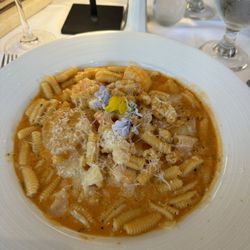 Isabella Restaurant and Bar - Who doesn't love homemade cavatelli with perfectly cooked scallops and shrimp?