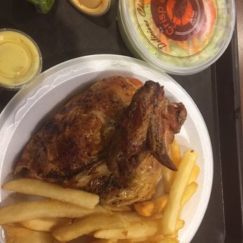 Crisp & Juicy - Quarter White salad and fries - Latin American Near Me - Rockville, Maryland