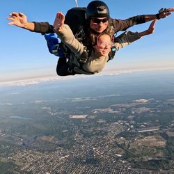Above the Poconos Skydivers
