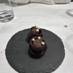 Al Corso - Close up of the dessert magic.