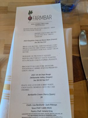 Menu photo 2 Farmbar Tulsa, OK